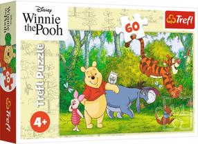 Puzle Trefl Winnie The Pooh The Taste Of Honey 17411, 22 cm x 33 cm, 60 gab., daudzkrāsaina