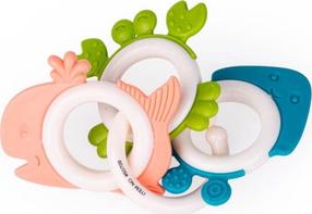 Прорезыватель Dumel Trio Water Animals, многоцветный
