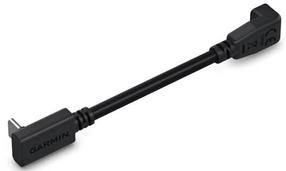 Lādētājs Garmin Mini USB to USB-C Adapter, melna krās.