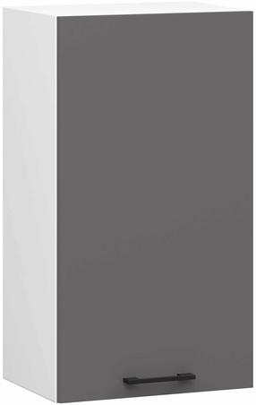 Pakabinama virtuvės spintelė Akord Oliwia W40, balta/pilka, 40 cm x 30 cm x 72 cm