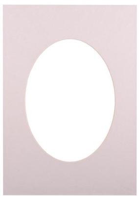 Paspartuu Victoria Collection Oval, 29.7 cm x 21 cm, helehall v.