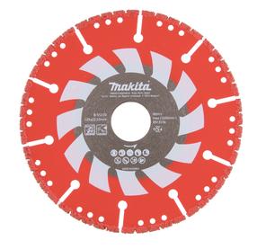 Алмазный диск Makita Rescue, 125 мм x 22.23 мм x 2.8 мм