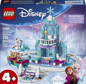 Konstruktor LEGO® Disney Frozen Elsa jäälossi ja lumesõidu seiklus 43281, 216 tk