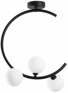 Lampa griesti Opviq Luminar 14135 521SHN3578, G9, 3 x 8 W, balta krās. / melna krās., 10 x 10 cm