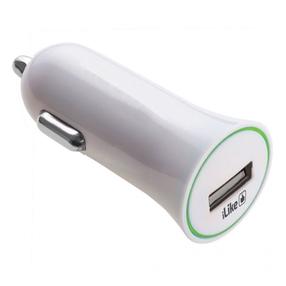 iLike ITC01 USB 1A Ligzdas Universāls lādētājs visām mobilajām un Mājas elektronikas ierīcēm 4.7-5.2V Balts