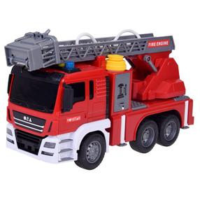 Игрушечная пожарная машина Toystar Fire Engine ZA5229, красный цв.