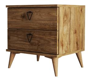 Ночной столик Kalune Design Versa-Ce 3630, ореховый цв., 55.1 см x 52 см x 45 см