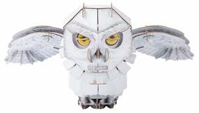 3D puzle MakeBug Snowy Owl MB-B-0009, 7 cm x 6 cm, balta krās.