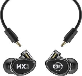 Juhtmega kõrvaklapid MEE Audio MX2 Pro, must v.