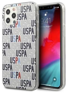 Telefona vāciņš U.S. Polo Assn. USHCP12LPCUSPA6 for iPhone 12 Pro Max, balta krās., Apple