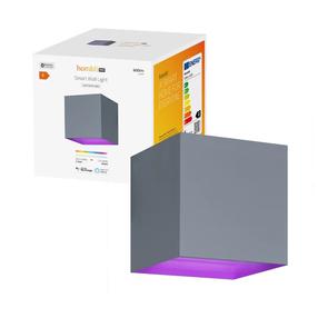 Sieninis lauko šviestuvas Hombli Smart, 6W, LED, IP44, pilka sp., 10 cm x 10 cm
