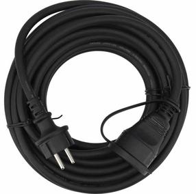 Buitinis ilgintuvas Yato 81122, 3 x 1,5 mm², 10 m, IP44, 1 lizdo, juoda sp.