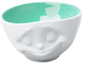 Dubuo FiftyEight Tassen Happy Inside, balta sp./žalia sp., 15 cm, 0.5 l