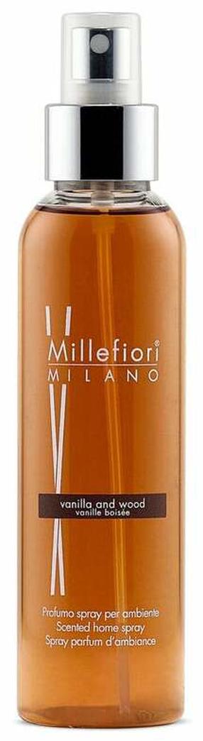 Домашний ароматизатор Millefiori Milano Vanilla and Wood, 150 мл Коричневый цв.