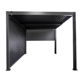 Roletas pavėsinei Domoletti, 285 cm x 225 cm, juoda sp.