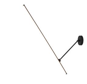 Šviestuvas sieninis Domoletti Tanger CL23018-1, LED, 3000 °K, 1 x 10 W, juoda sp. / balta sp.
