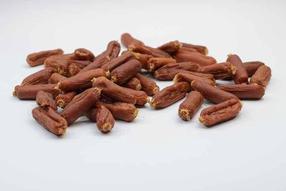 Skanėstas šunims ALDA Soft duck sausages, antiena, 0.5 kg
