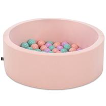 Baseinas su kamuoliukais Kalune Design Bubble Pops, ⌀ 7 cm, mėtinė (mint) sp. rožinė sp.