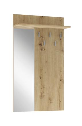 Sieninė drabužių kabykla Lima PR-1, 120 cm, artisan oak sp.