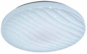 Šviestuvas plafonas CristalRecord Silvy 27-992-72-100, LED, 2700 - 6500 °K, 1 x 60 W, balta sp. / balta sp., 47 x 47 cm