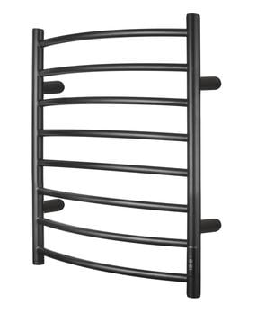 Elektriline rätikuradiator Thema Lux BK-109AW-8T, must v., 53 cm x 70 cm, 105 W