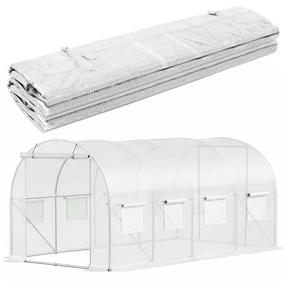 Kahjustatud pakendiga toode. Kasvuhoone kate Springos GT0009F, 4 m x 2.5 m x 2 m
