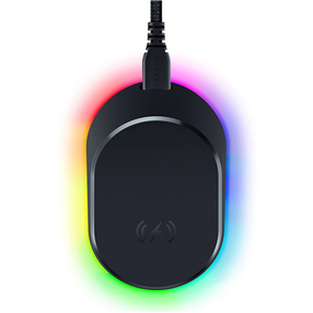 Pelės įkroviklis Razer Mouse Dock Pro + Wireless Charging Puck Bundle RGB