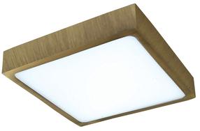 Šviestuvas lubų CristalRecord Kaju, 4200°K, LED, žalvario sp., 30 W
