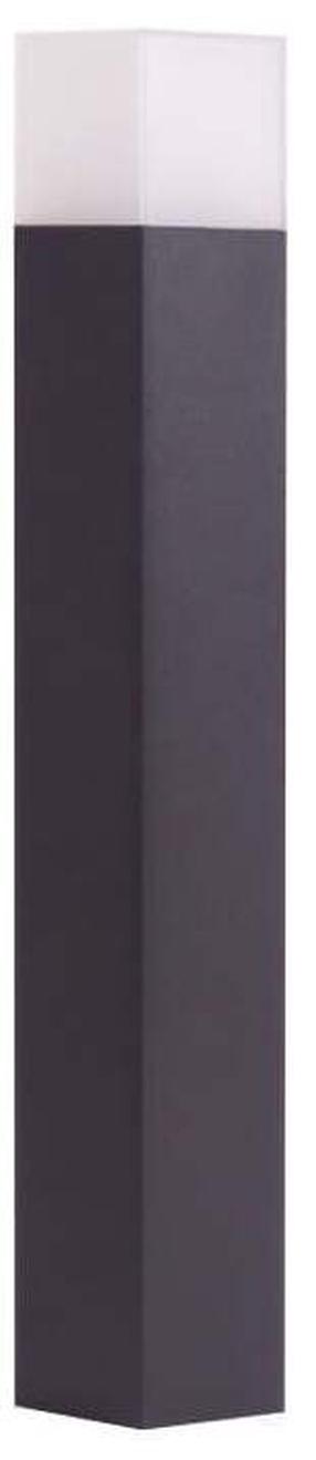 Brīvi stāvošs āra gaismeklis Su-Ma Cube Max, 20W, E27, IP44, melna krās., 10 cm x 70 cm