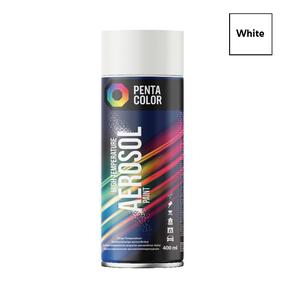 Aerozoliniai dažai Pentacolor High temperature, karščiui atsparūs, balta sp., 0.4 l