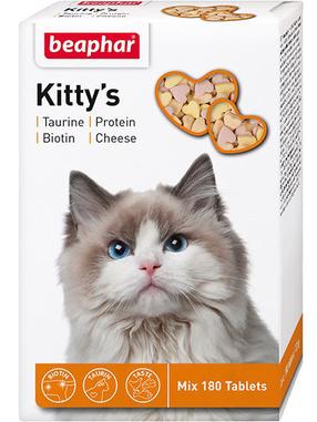 Barības piedevas, vitamīni kaķiem Beaphar Kitty's Mix