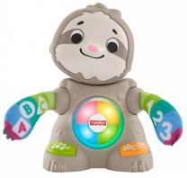 Edukacinis žaislas Mattel Fisher Price Linkimals Sloth, 28 cm, įvairių spalvų