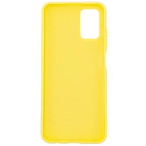 Evelatus Premium Mīksta pieskāriena Nano Silikona Maks-Appvalks Samsung Galaxy A03s (A037F) Dzeltena