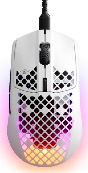 Juhtmega mänguhiir Steelseries Aerox 3, valge v.