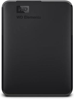 Kietasis diskas Western Digital WD Elements, HDD, 5 TB, juoda sp.