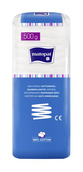 Вата Matopat 100% Cotton, 500 г