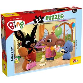 Pusle Lisciani Bing Plus Titolo 1, 50 cm x 35 cm, 24 tk