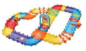 Автомобильная трасса VTech Baby Flitzer Street Set Deluxe 80-524404, многоцветный