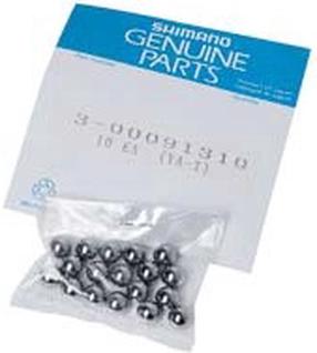 Velosipēda gultņu lodītes Shimano Ball Bearing Y00091310, tērauds, hroma krās.