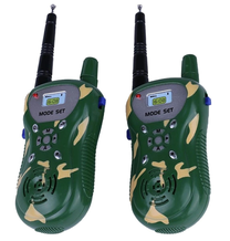 Policininko žaislas, radijo stotelės GoodBuy Walkie Talkie AG490, žalia sp.
