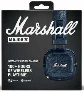 Беспроводные наушники Marshall Major V, синий цв.