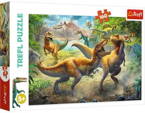 Dėlionė Trefl Dinosaurs 15360, 41 cm x 28 cm, 160 vnt.