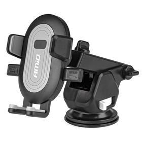 Auto telefona turētājs AMiO Hold-18, 80 - 140 mm, 0.097 kg, 4.7 - 6.9 ", melna krās.
