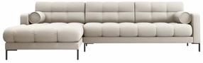 Kampinė sofa Cosmopolitan Design Bali Neve 04, beige melange sp., kairinė, 185 x 293 cm x 75 cm