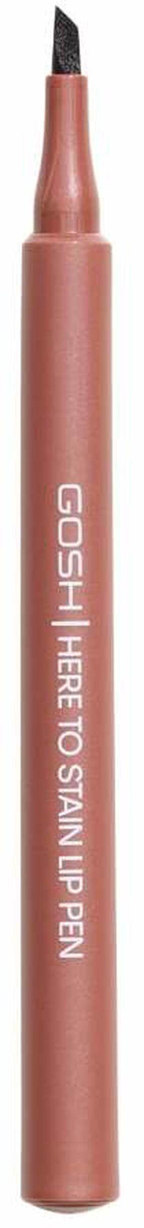 Lūpų pieštukas Gosh Here To Stain, 1 ml, coffee stain sp., 006