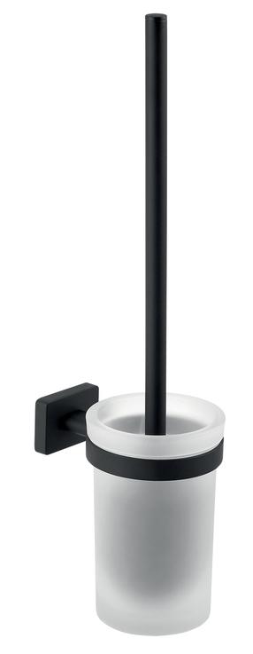 Щетка для унитаза Ferro Greta, черный цв., 11.7 см x 37.4 см x 8.5 см