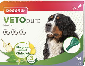 Parasiitide vastane vahend Beaphar Veto Pure L, 3 tk