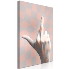 Reprodukcija Artgeist F*Ck You! HK8311, 40 cm x 60 cm