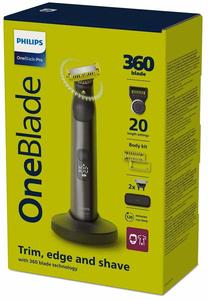 Daugiafunkcis kūno ir veido skustuvas Philips OneBlade Pro QP6652/61