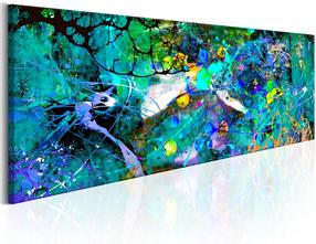 Репродукция Artgeist Sapphire Jungle, 120 см x 40 см